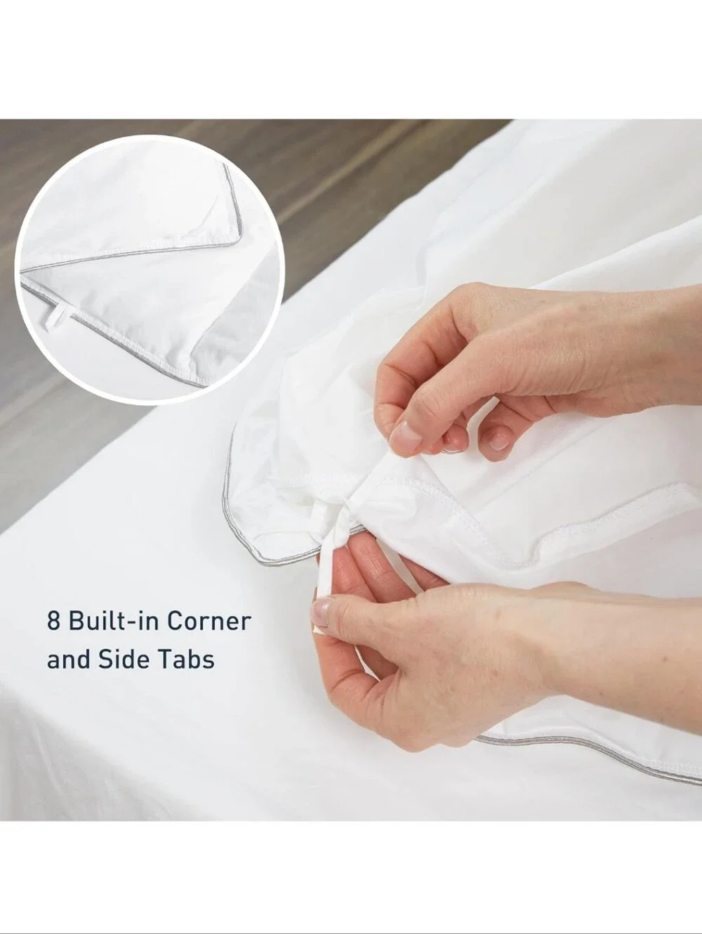 sunflower Down Alternative King Size Lightweight 100% Cotton Shell Bedding King